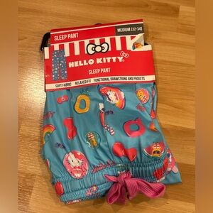 5/$25 Hello Kitty Turquoise Pajama Bottoms